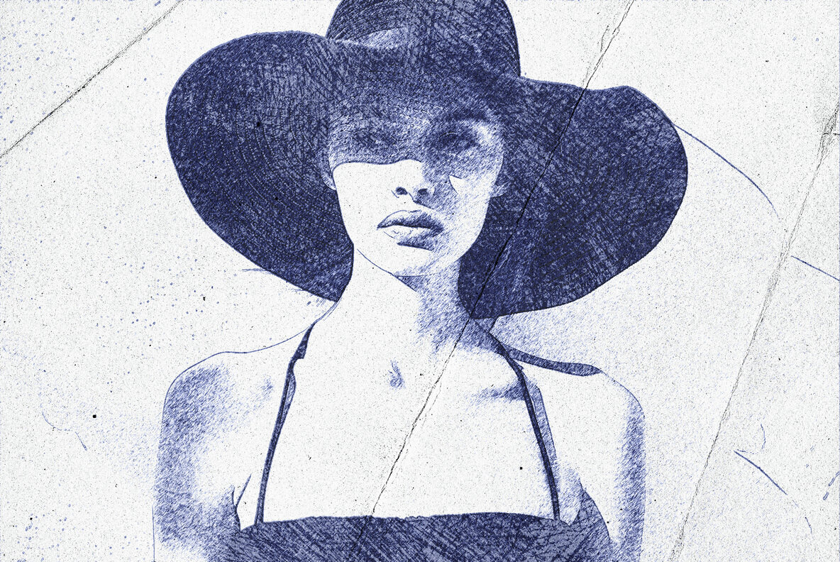 Pen Drawing Photo Effect 3