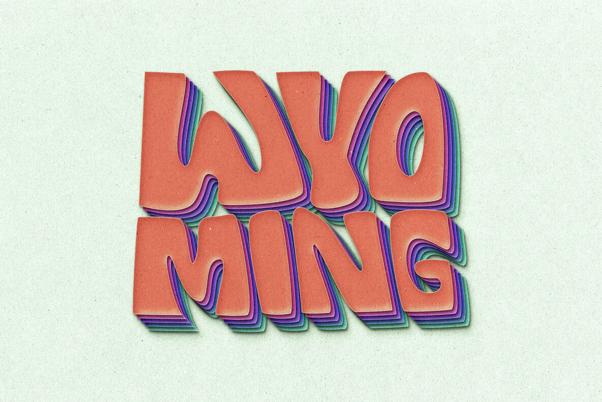 Cut Out Paper Text and Logo Effect 2