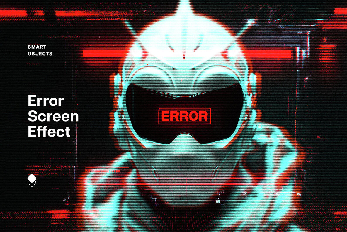 Screen Error Photo Effect 1