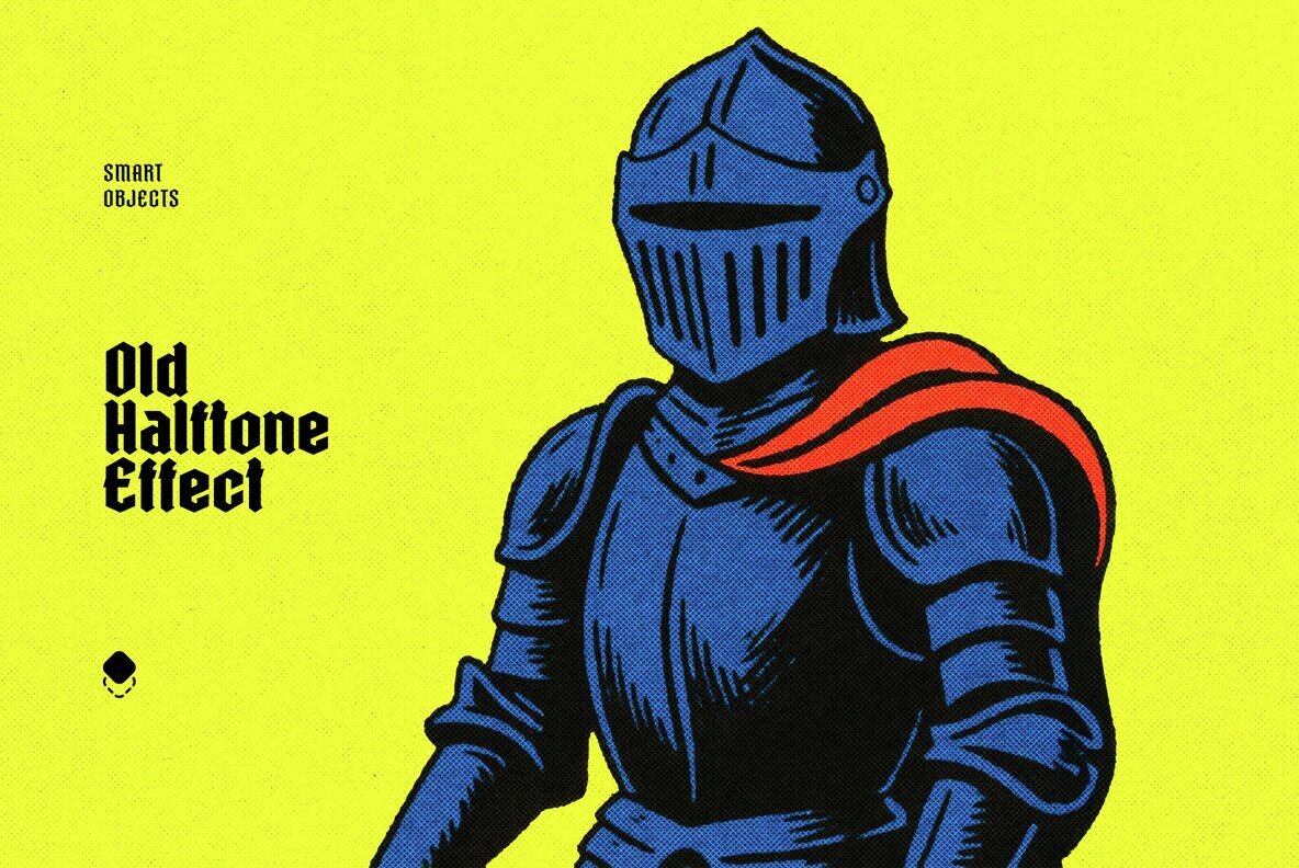 Old Halftone Design Effect 1