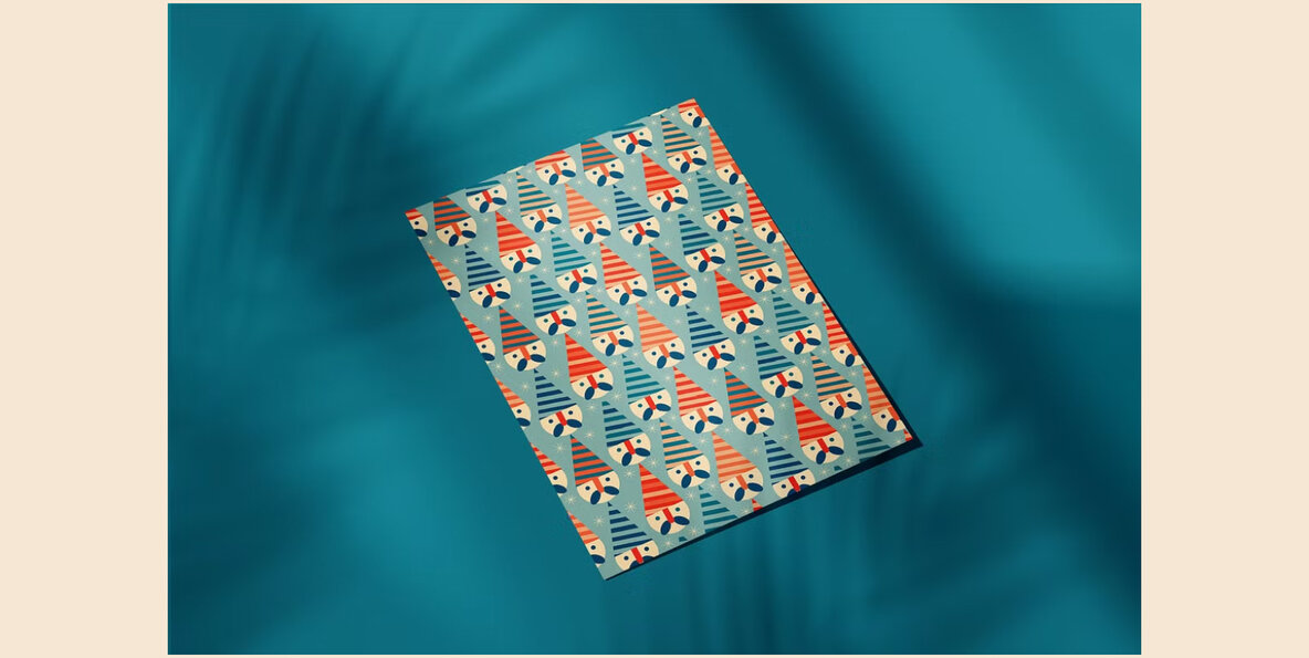 Retro Christmas Graphics Bundle 12