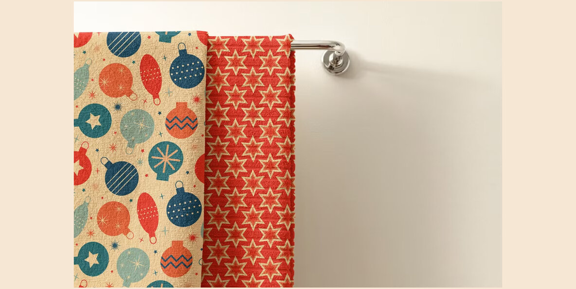 Retro Christmas Graphics Bundle 14