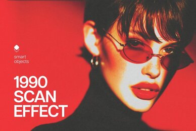 1990 Scan Photo Effect
