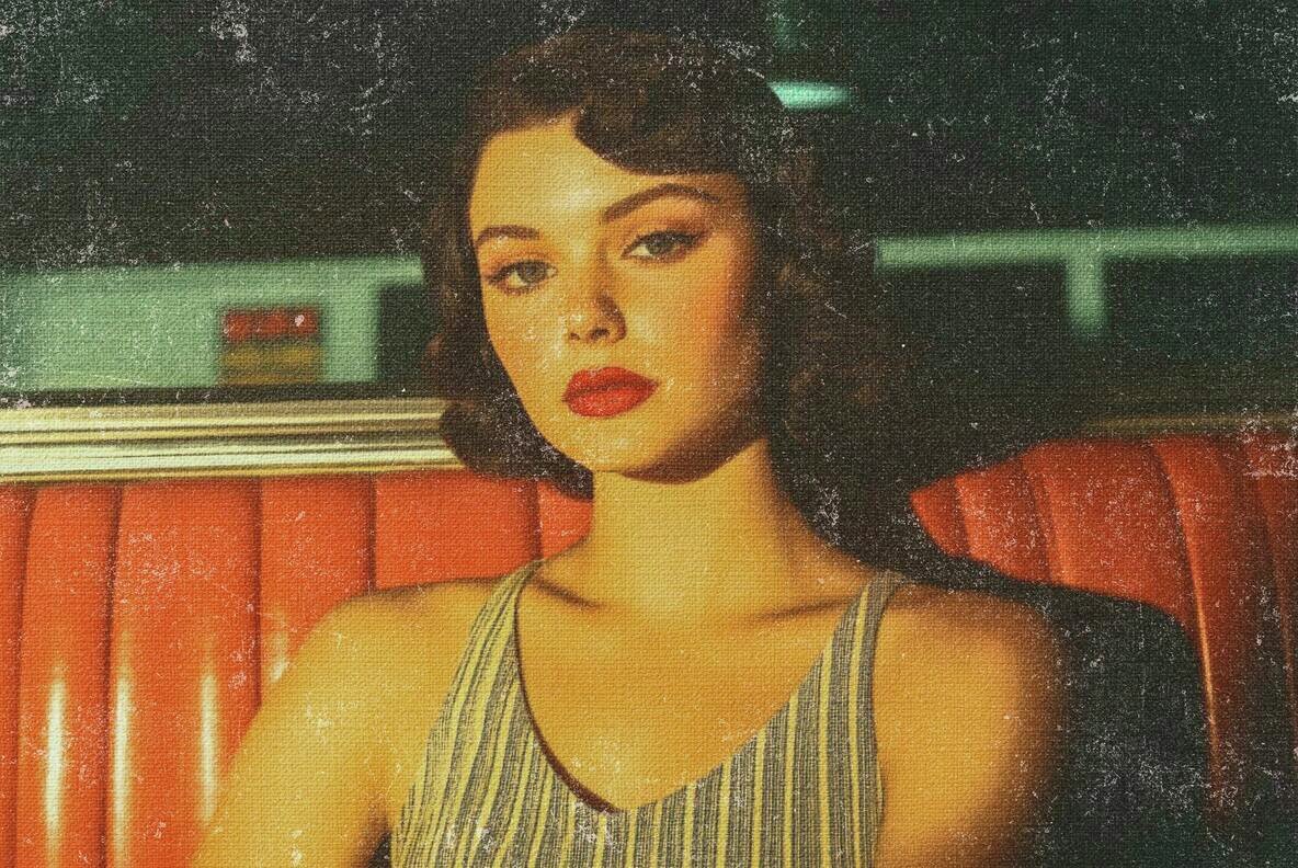 Worn Old Book Photo Effect 4