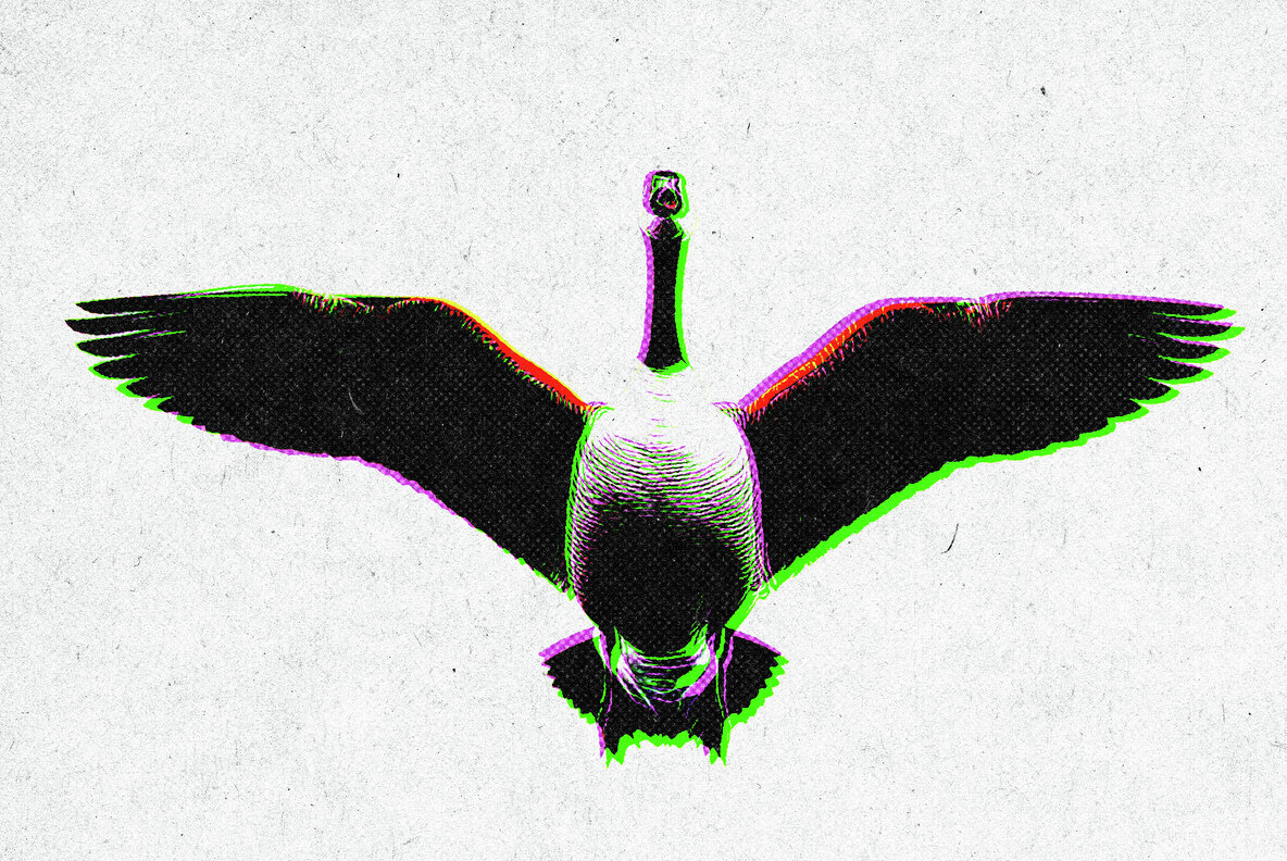 Halftone Print Effect 5