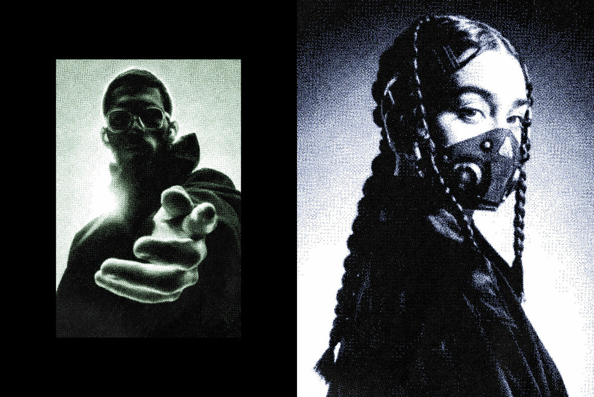 Dithering Bitmap Photo Effect 5