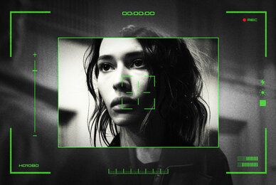 Spy Camera HUD Interface Photo Effect