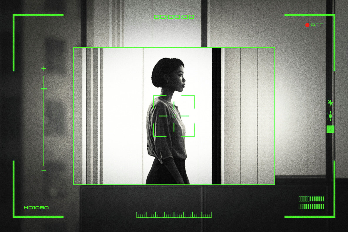 Spy Camera HUD Interface Photo Effect 6