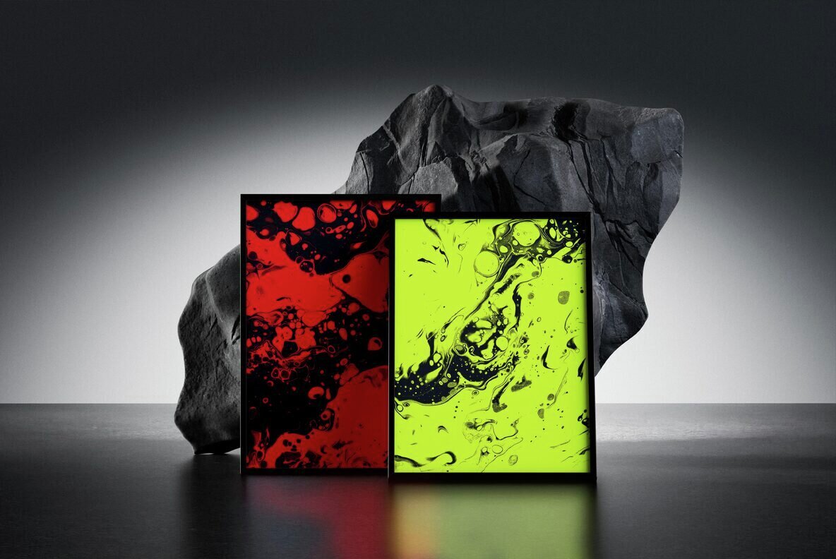 Void Foam Abstract Backgrounds Collection 3