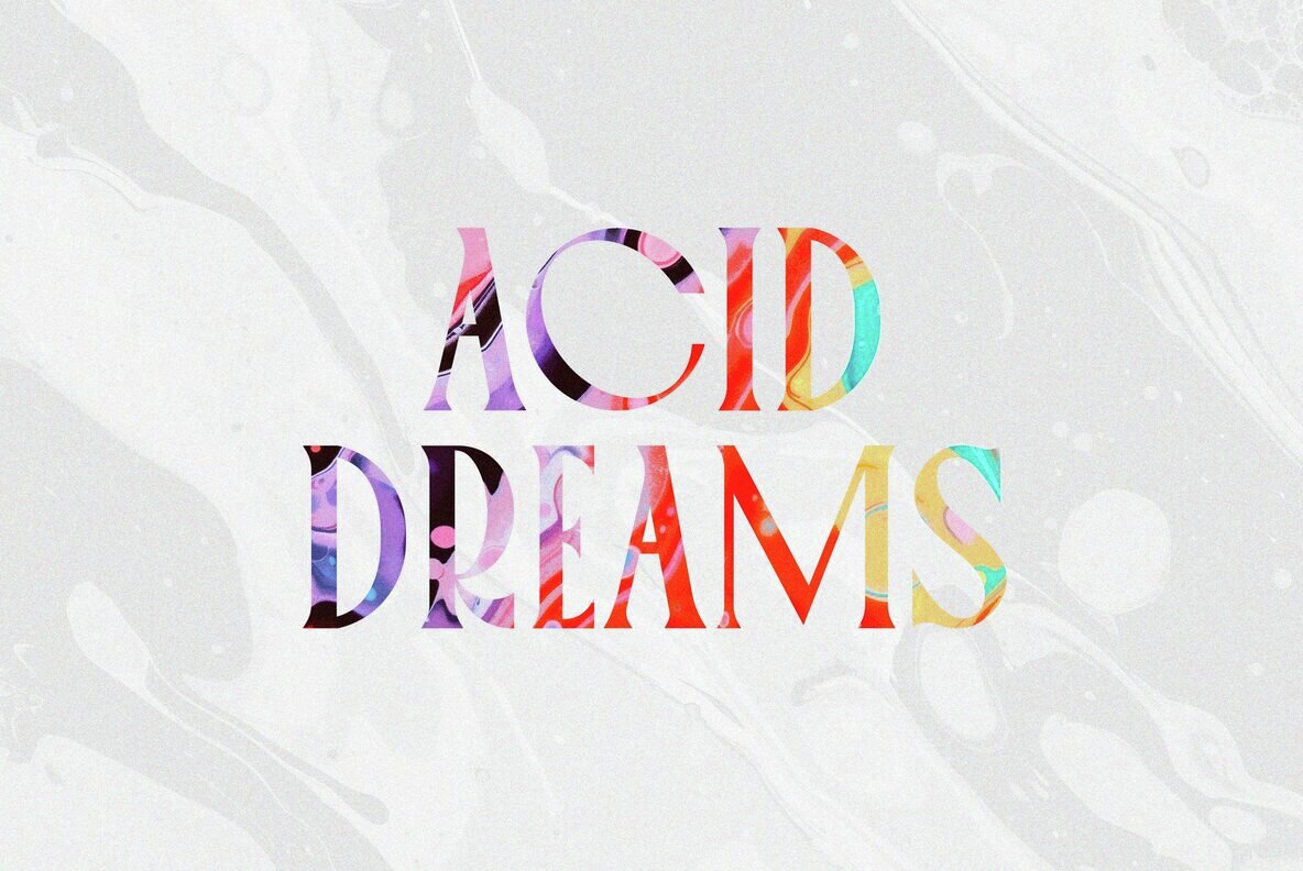 Abstract Liquid Ink Backgrounds Collection 6