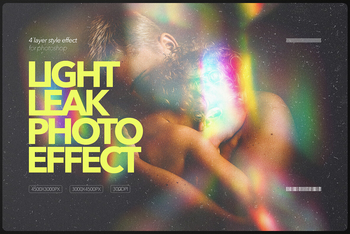 Light Leak Photo Overlays 1