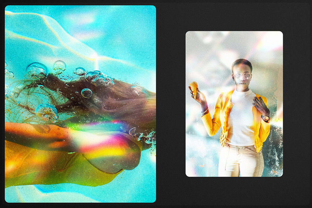 Light Leak Photo Overlays 7