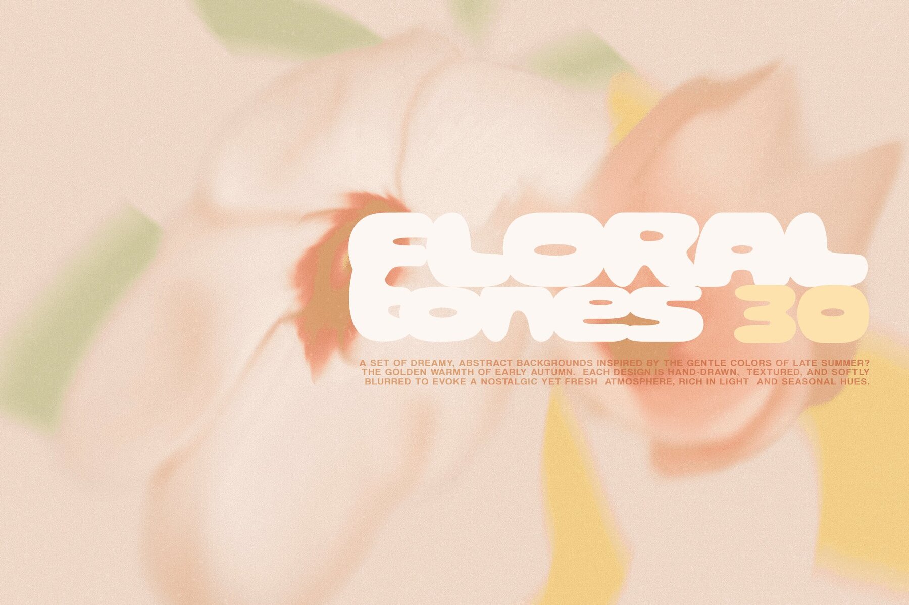 Floral Tones Abstract Backgrounds 9