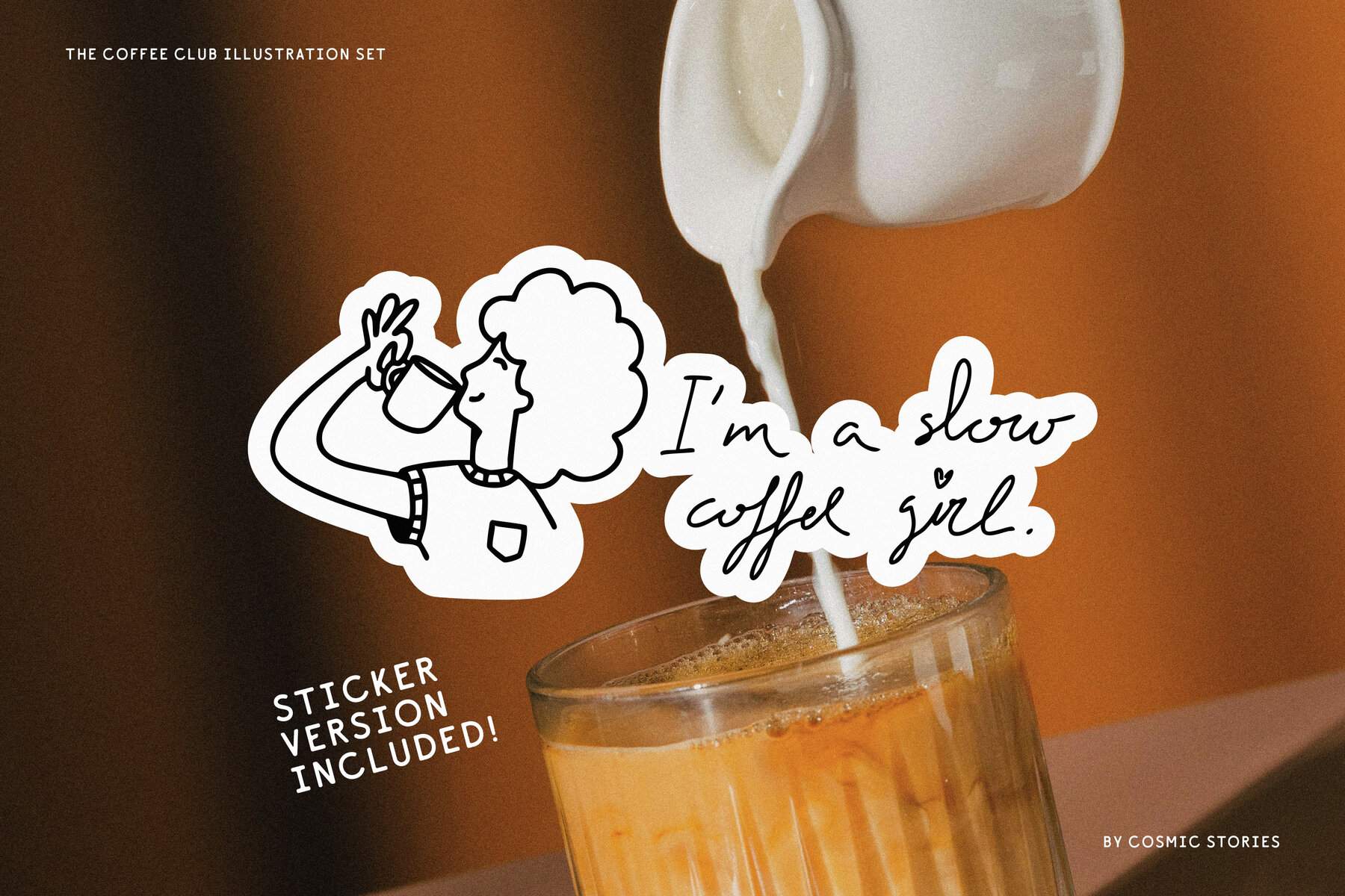 The Coffee Club Illustration Pack 10