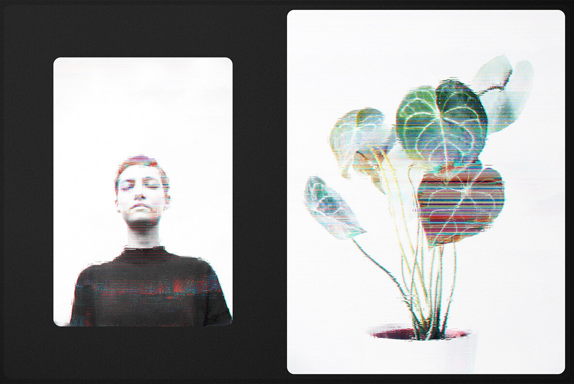 Glitch Distortion Photo Effects 2