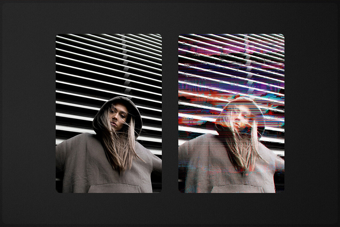 Glitch Distortion Photo Effects 5