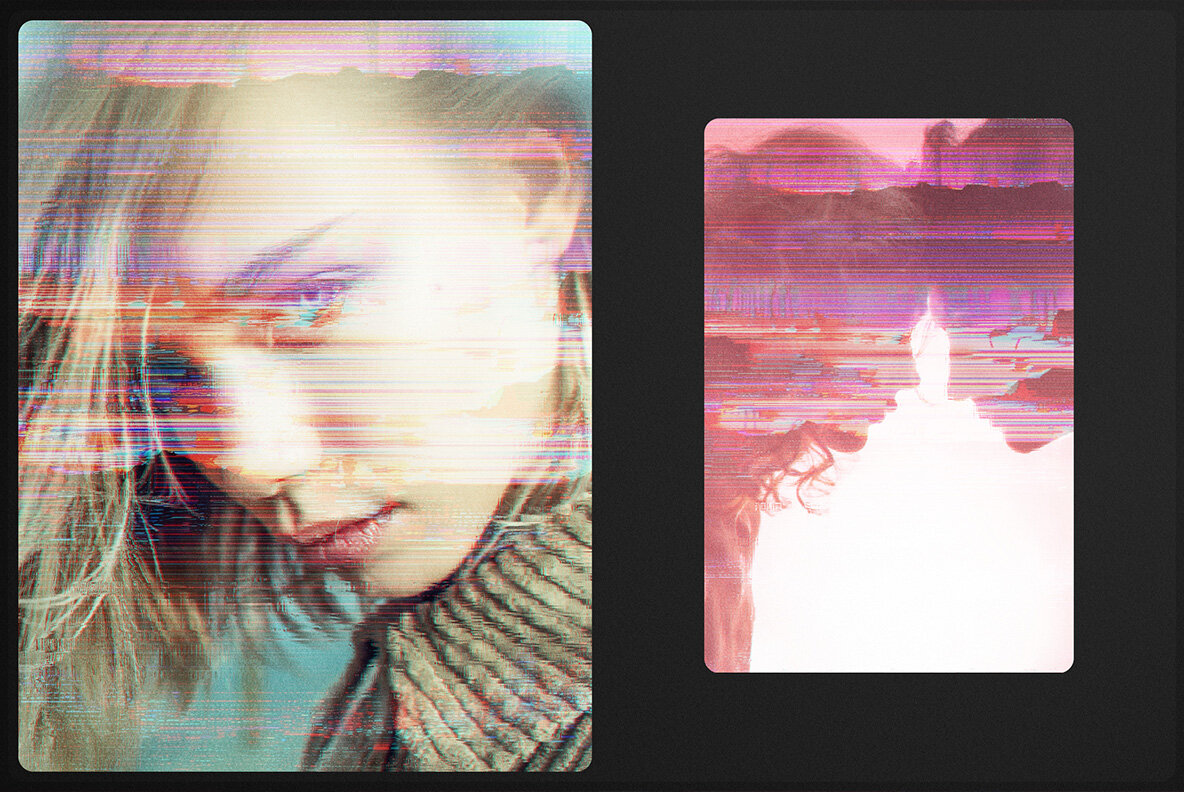 Glitch Distortion Photo Effects 6