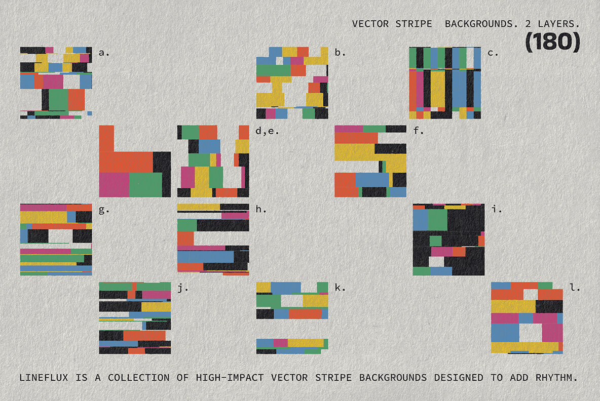 Lineflux     Vector Stripe Transitions Pack 5