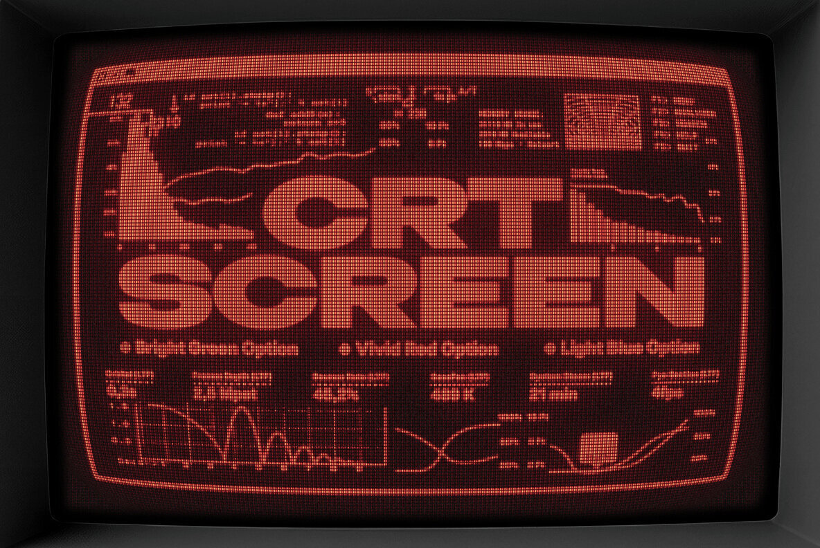CRT Screen Text Effect 1