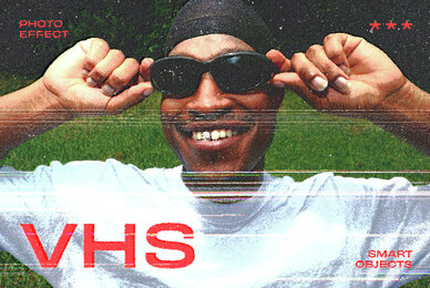 VHS Retro Photo Effect