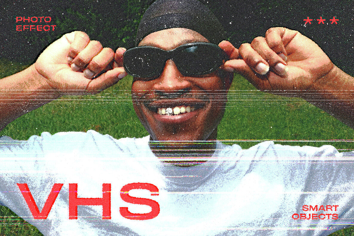 VHS Retro Photo Effect 1