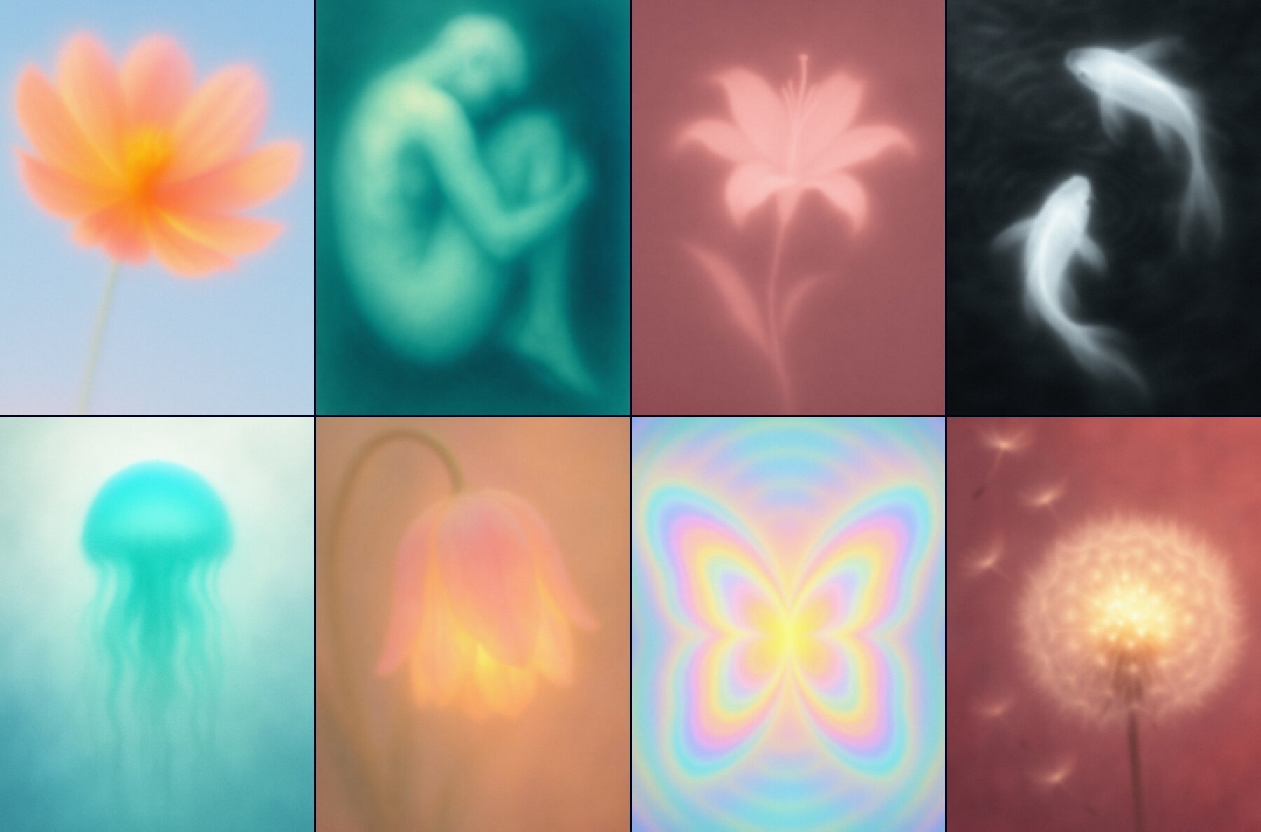 25 Grainy Gradient Aura Posters 5