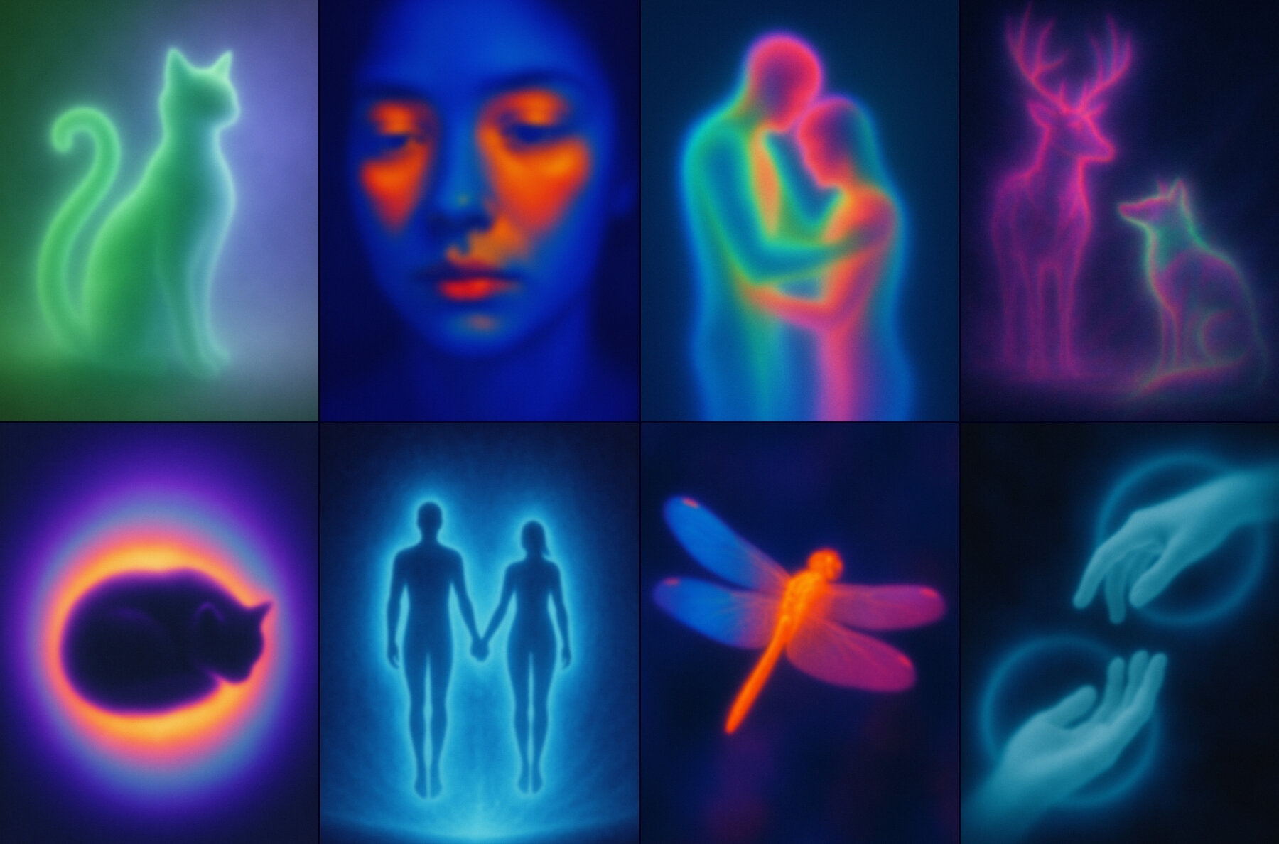 25 Grainy Gradient Aura Posters 7