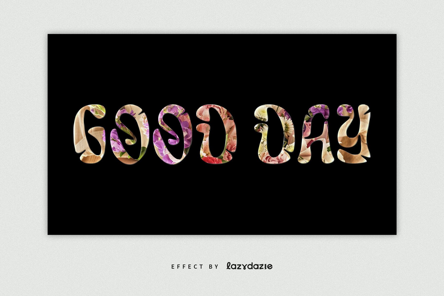 Image Cut Out Text Effect Mockup 3