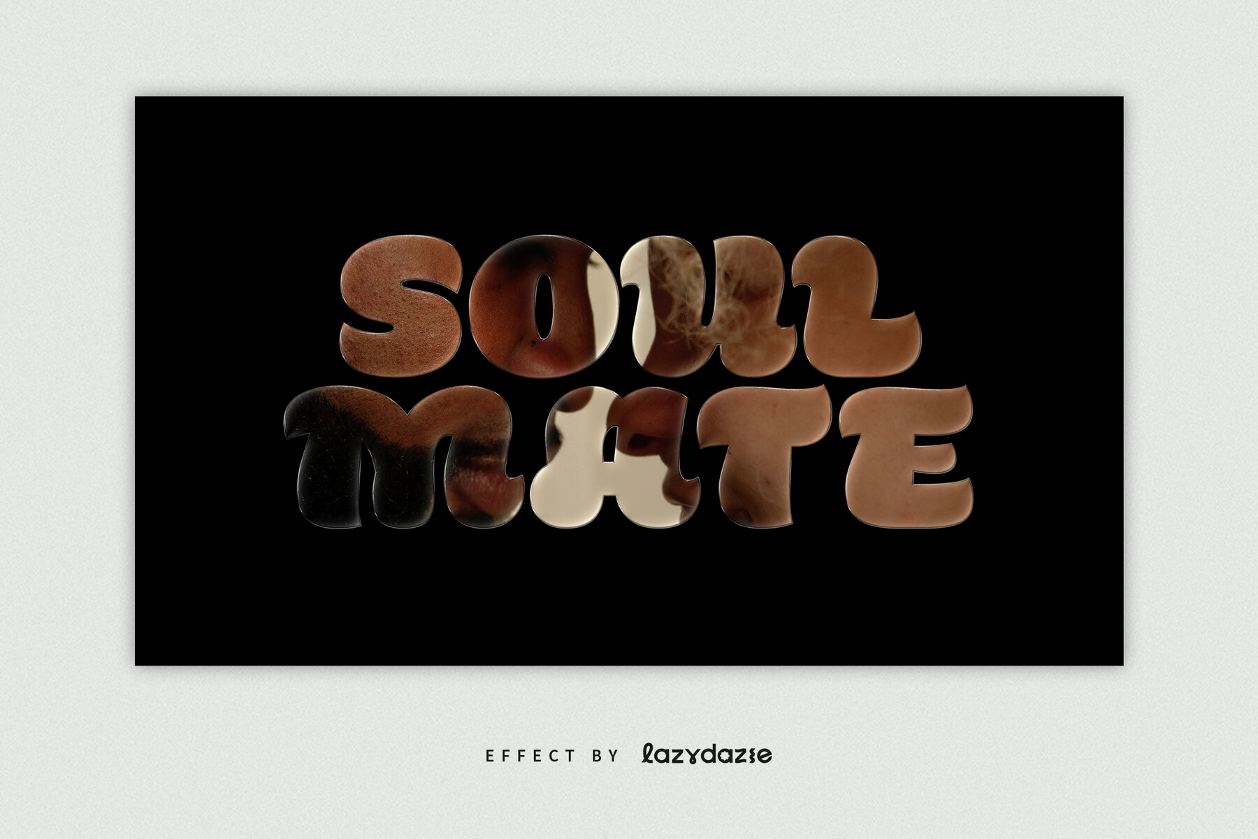 Image Cut Out Text Effect Mockup 4