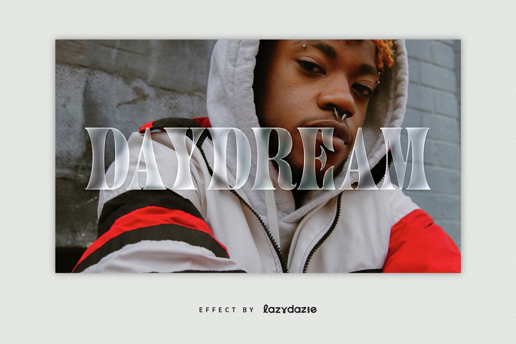 Liquid Glass Text Effect Mockup 5