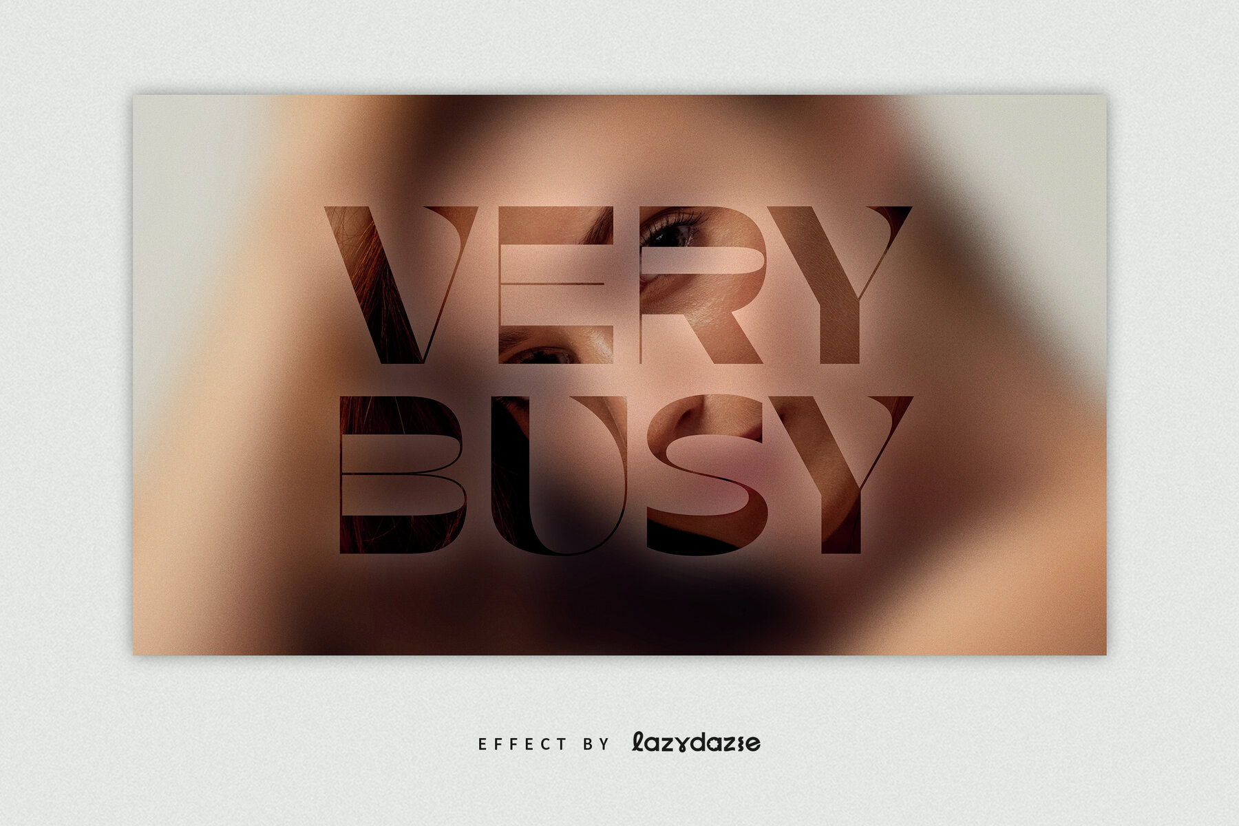 Focus Text Effect Mockup 5