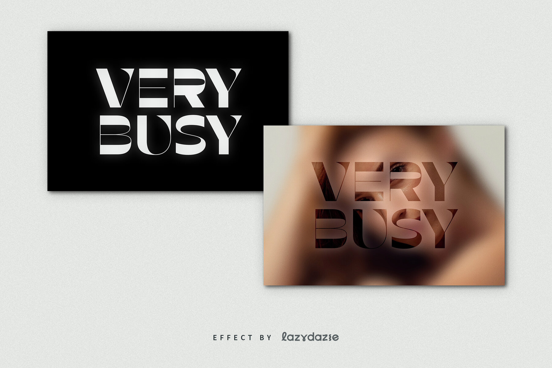 Focus Text Effect Mockup 7