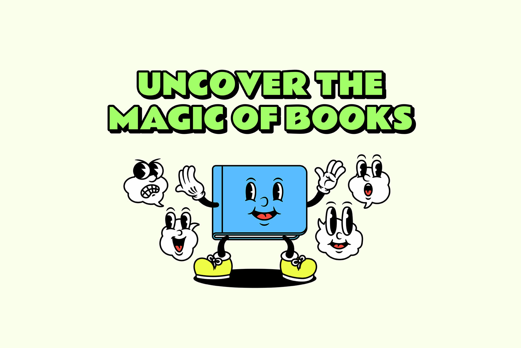 Book Buddies Cartoon Characters 14