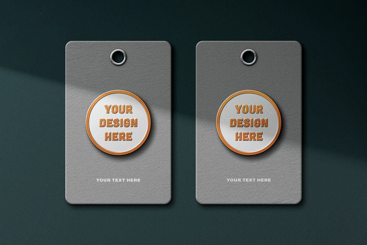 Enamel Pin Logo Mockups 6