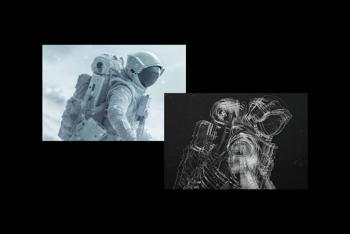 Line Paint Photo Effect 2