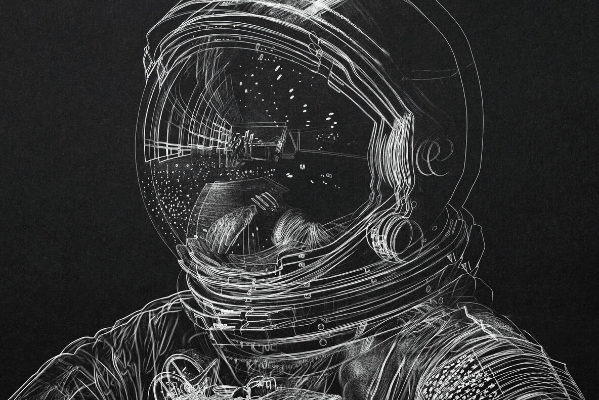 Line Paint Photo Effect 3