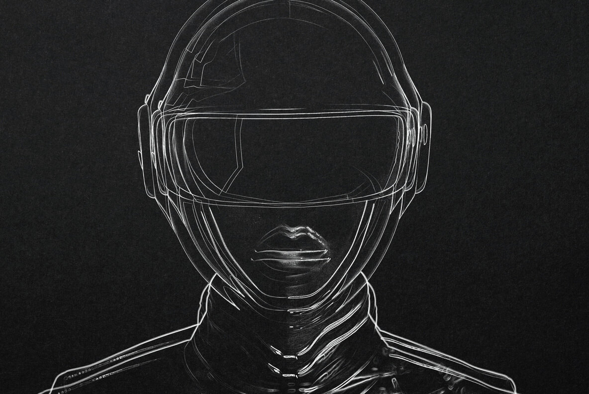 Line Paint Photo Effect 5