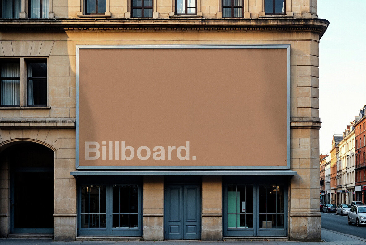 Outdoor Billboard Mockup 1