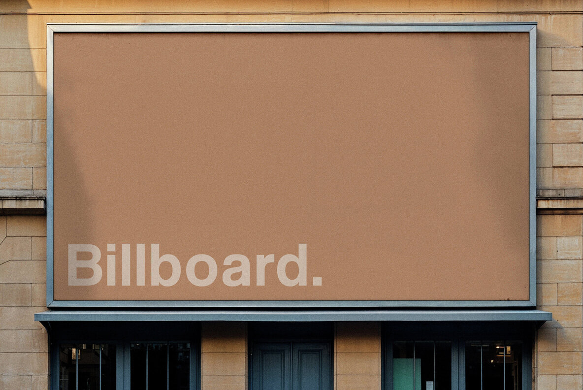 Outdoor Billboard Mockup 3