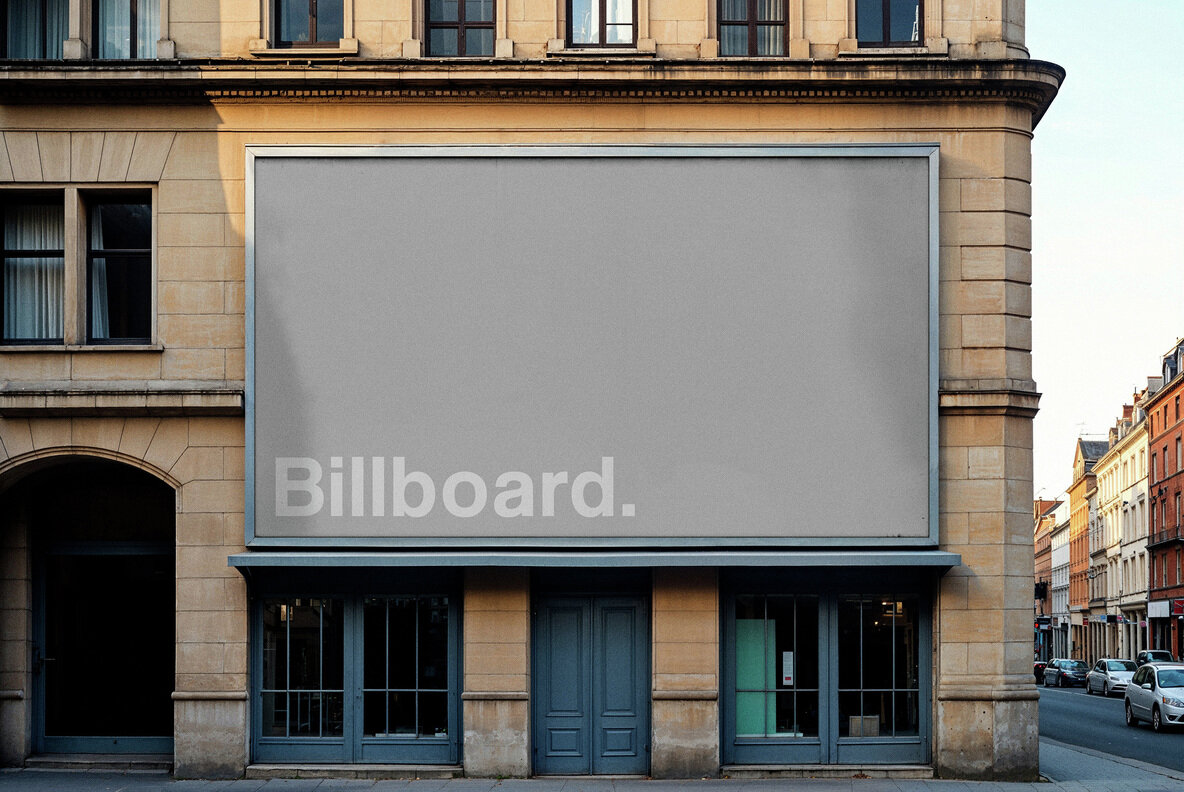 Outdoor Billboard Mockup 4