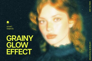 Grainy Glow Photo Effect