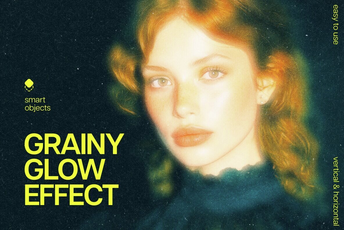 Grainy Glow Photo Effect 1