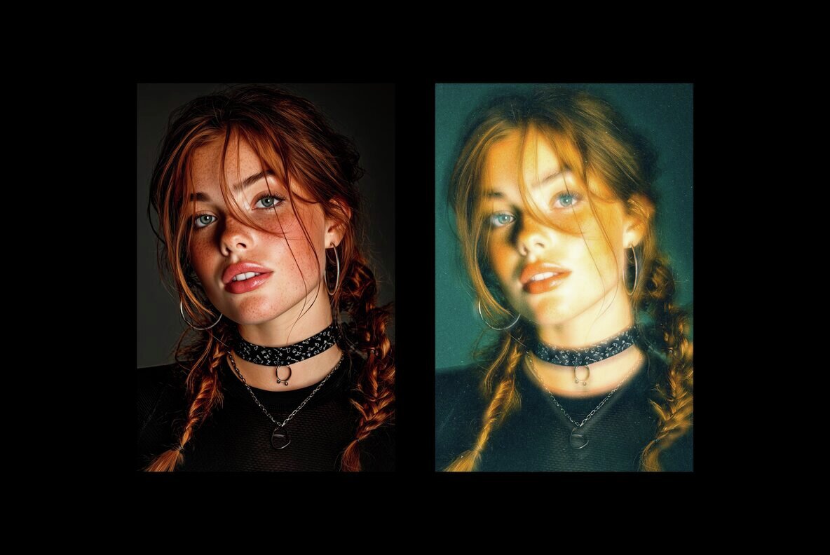 Grainy Glow Photo Effect 4