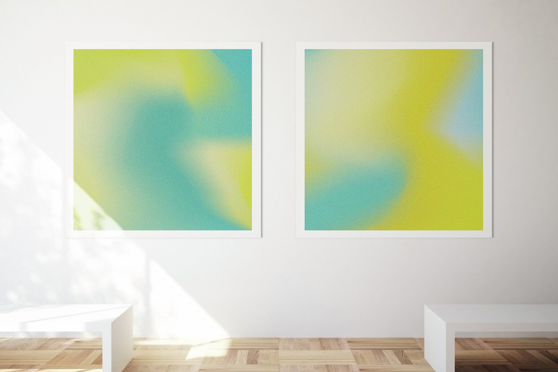 Tropical Gradient Texture Background 4