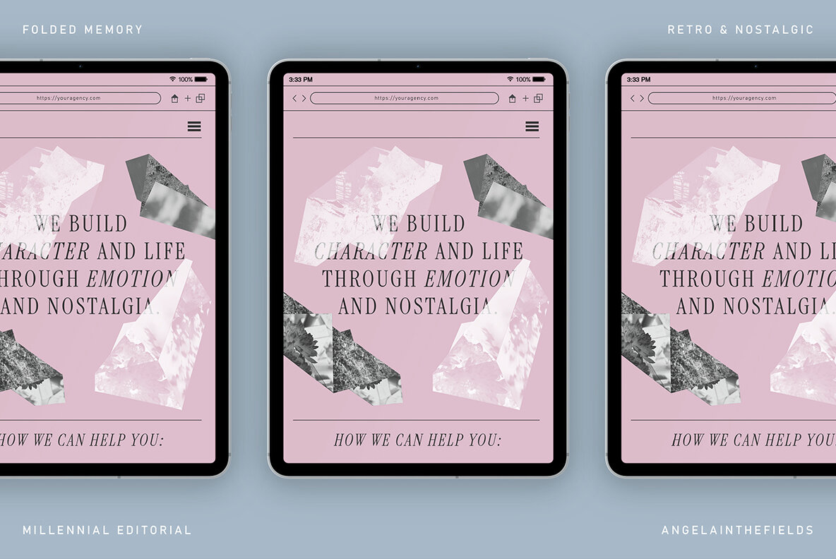 Folded Memory Retro PSD Kit 5