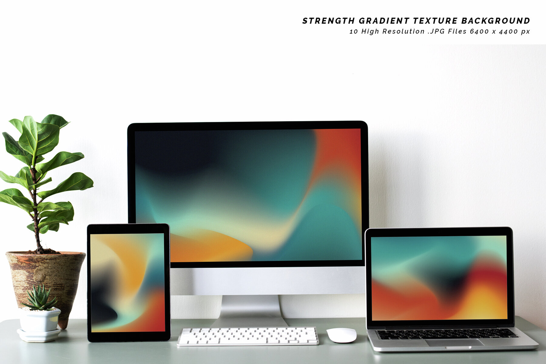 Strength Gradient Texture Background 2