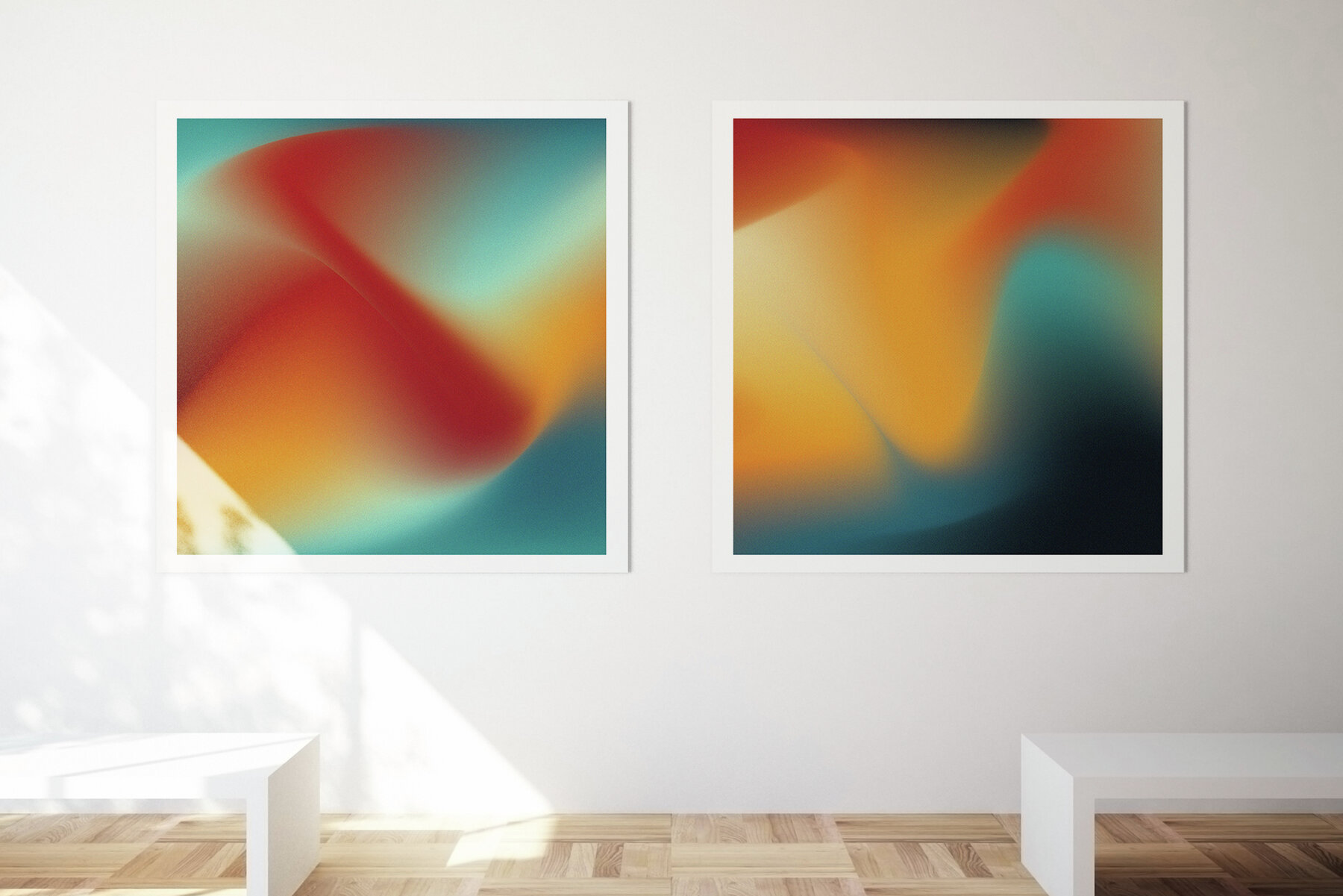 Strength Gradient Texture Background 4