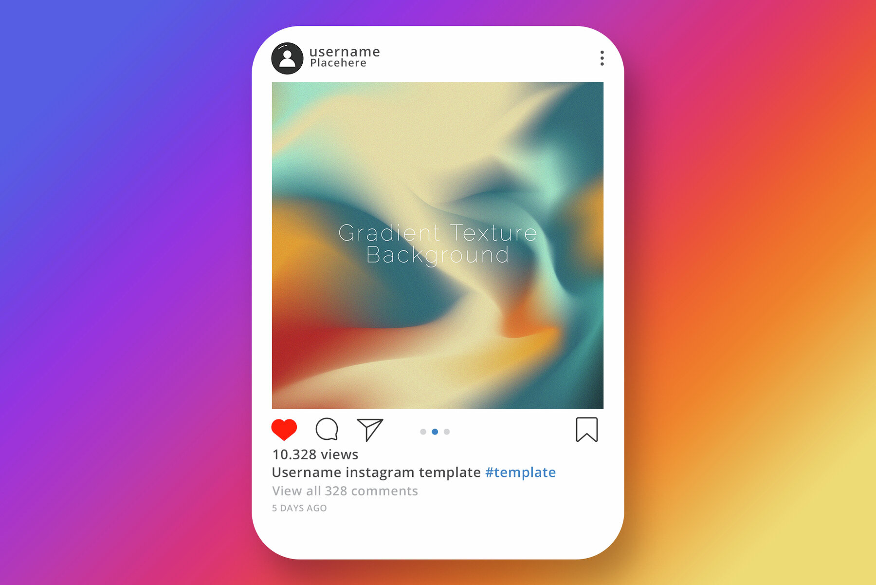 Strength Gradient Texture Background 5