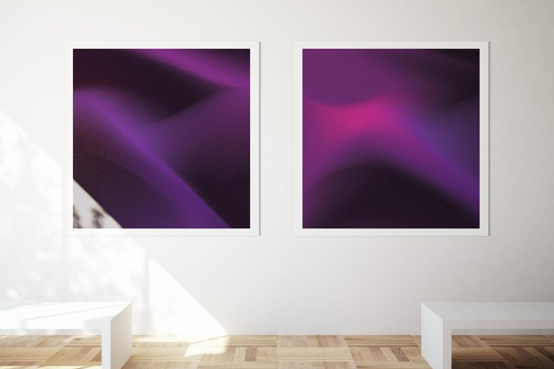 Purple Light Gradient Texture Background 4