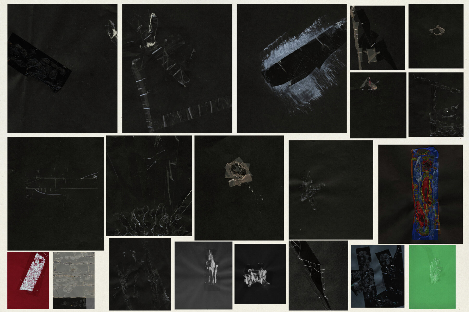 Tape paper fire Texture pack 5